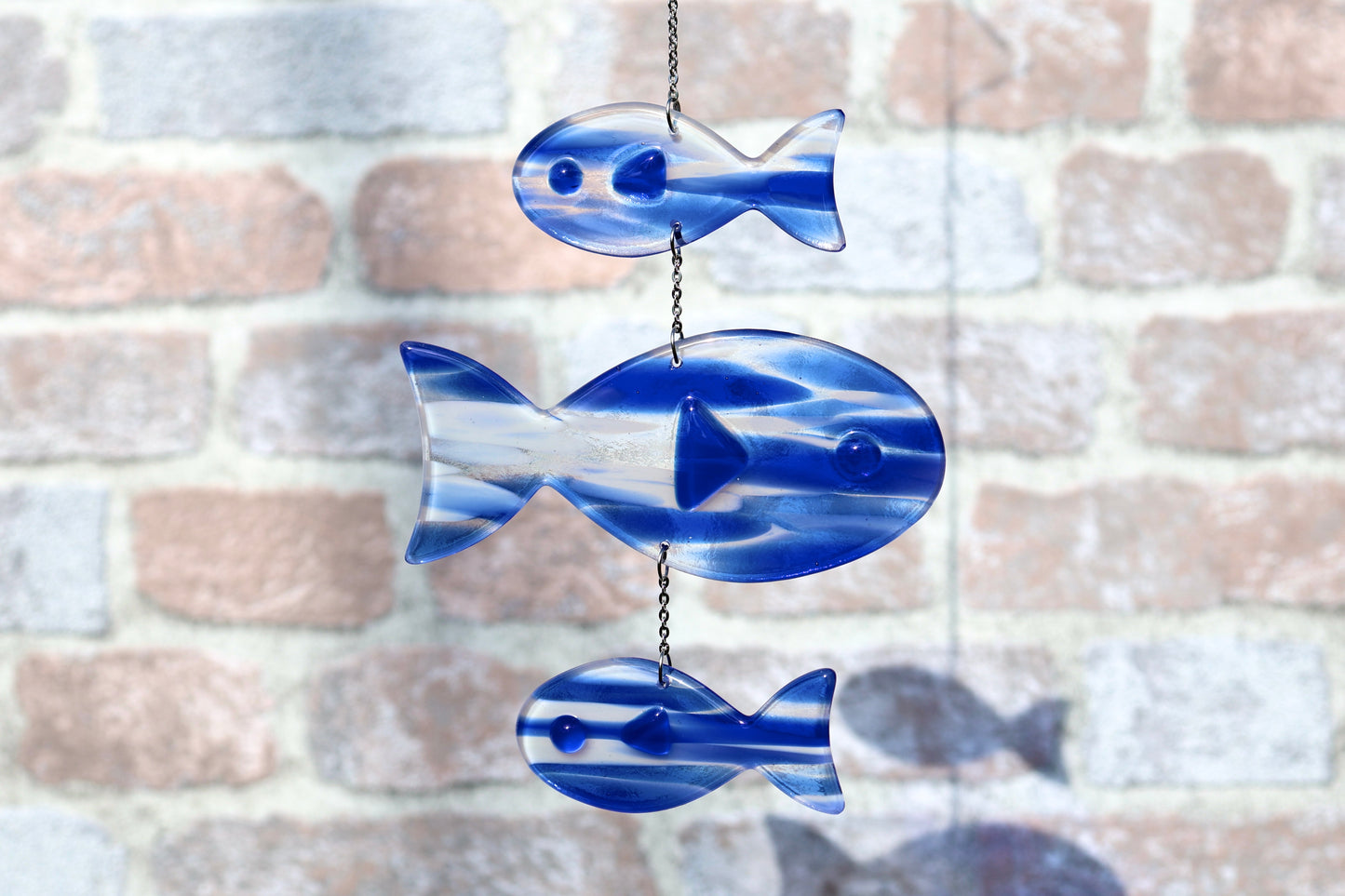 Sonnenfänger "Blaue Fische"