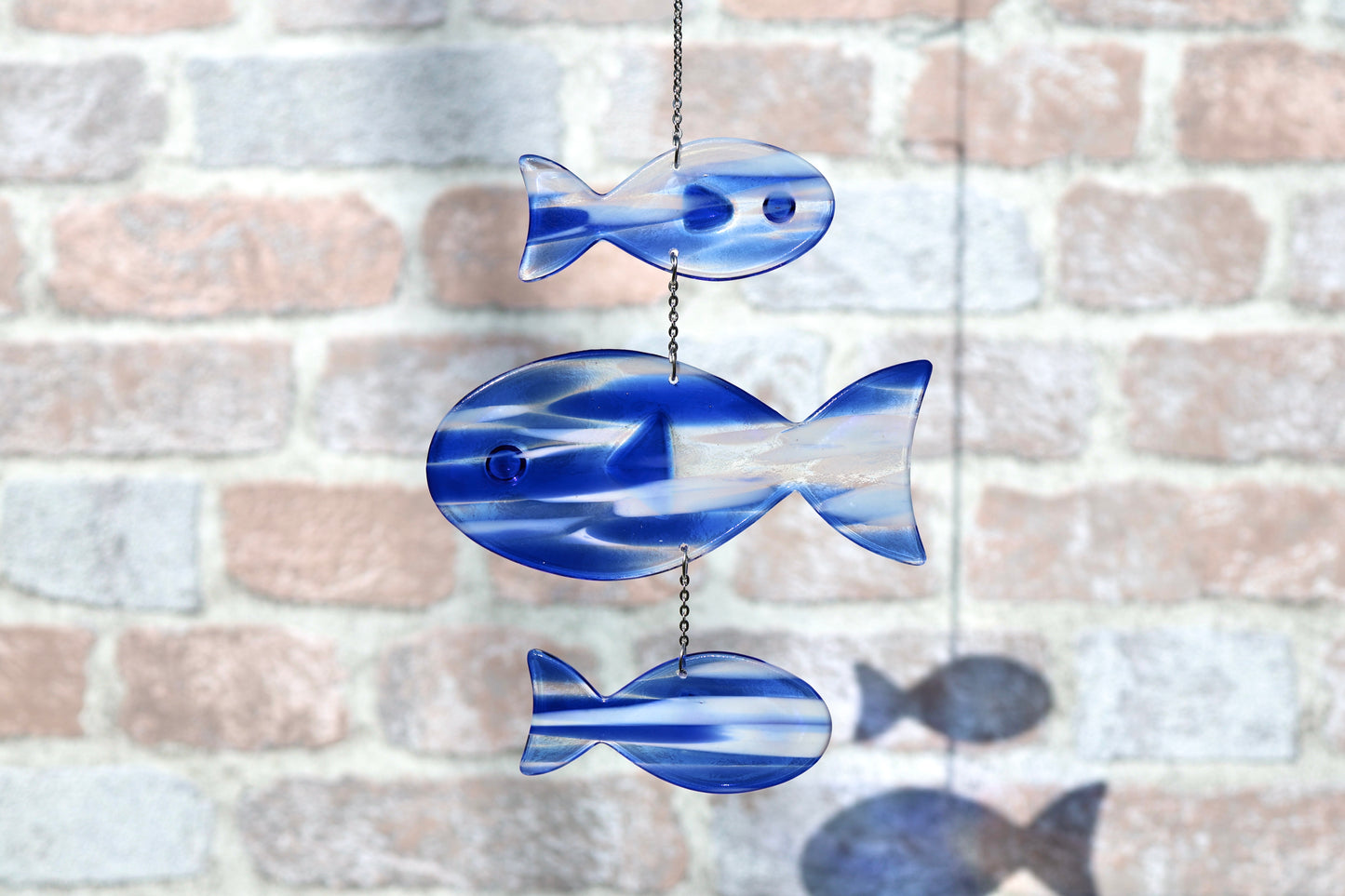 Sonnenfänger "Blaue Fische"