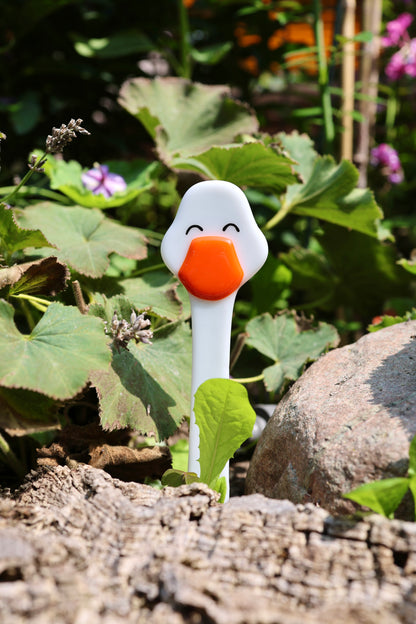 Blumenstecker "Glückliche Gans"