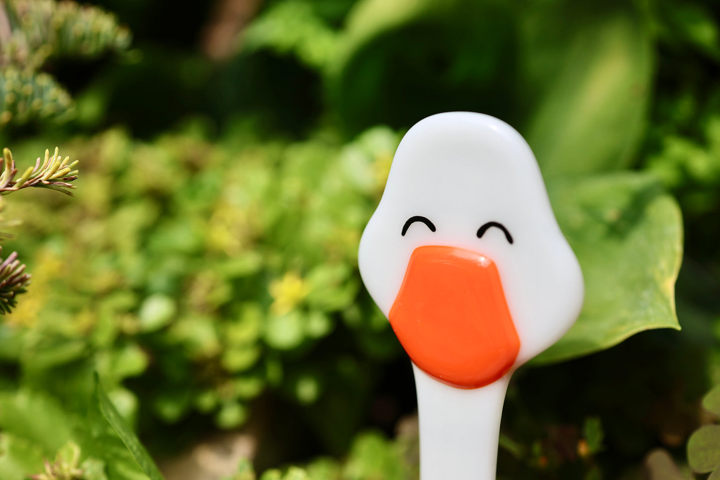 Blumenstecker "Glückliche Gans"