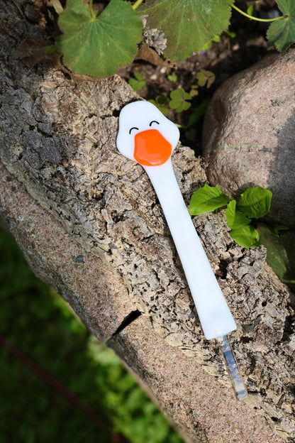 Blumenstecker "Glückliche Gans"