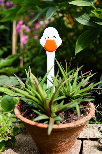 Blumenstecker "Glückliche Gans"