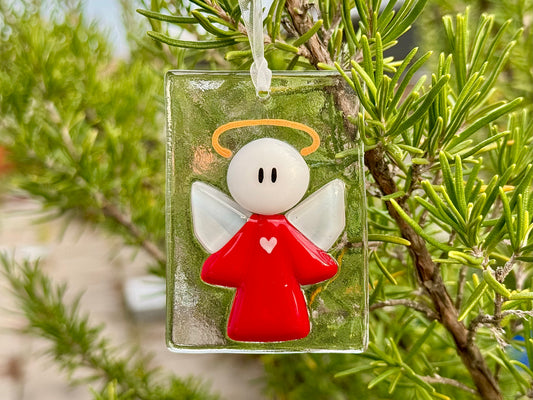 Sonnenfänger "Schutzengel" (rot)