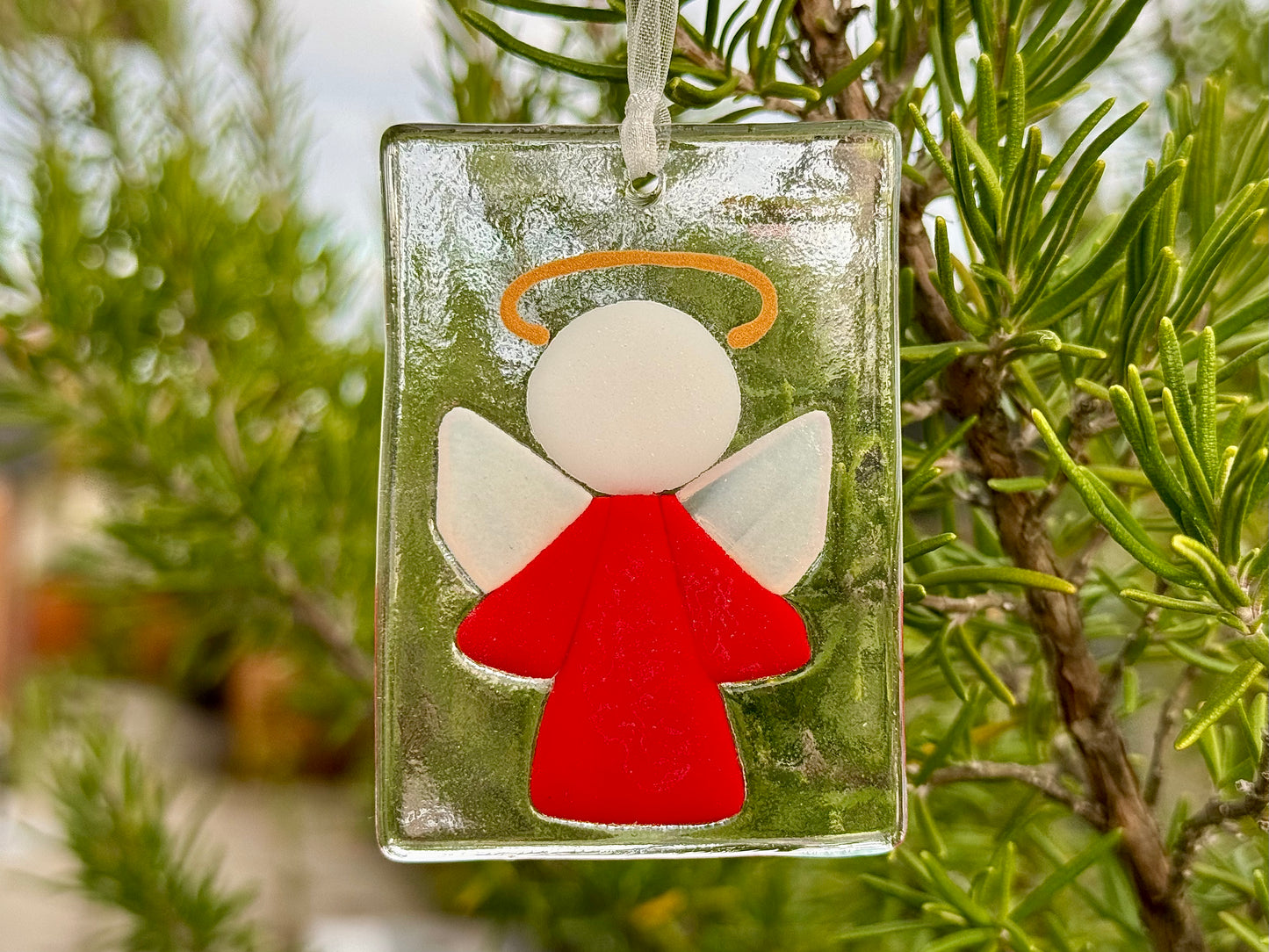 Sonnenfänger "Schutzengel" (rot)