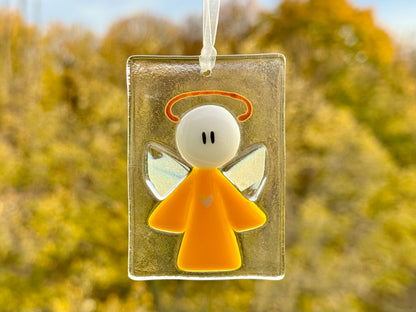 Sonnenfänger "Schutzengel" (gelb)