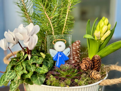 Sonnenfänger "Schutzengel" (blau)