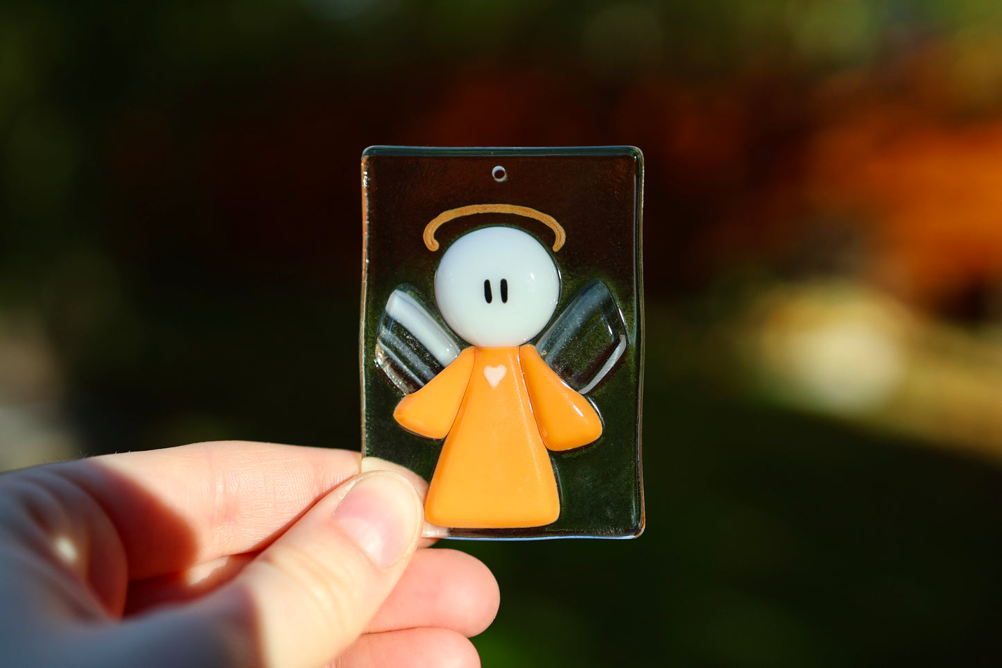 Sonnenfänger "Schutzengel" (orange)