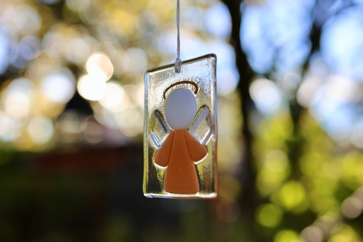 Sonnenfänger "Schutzengel" (orange)