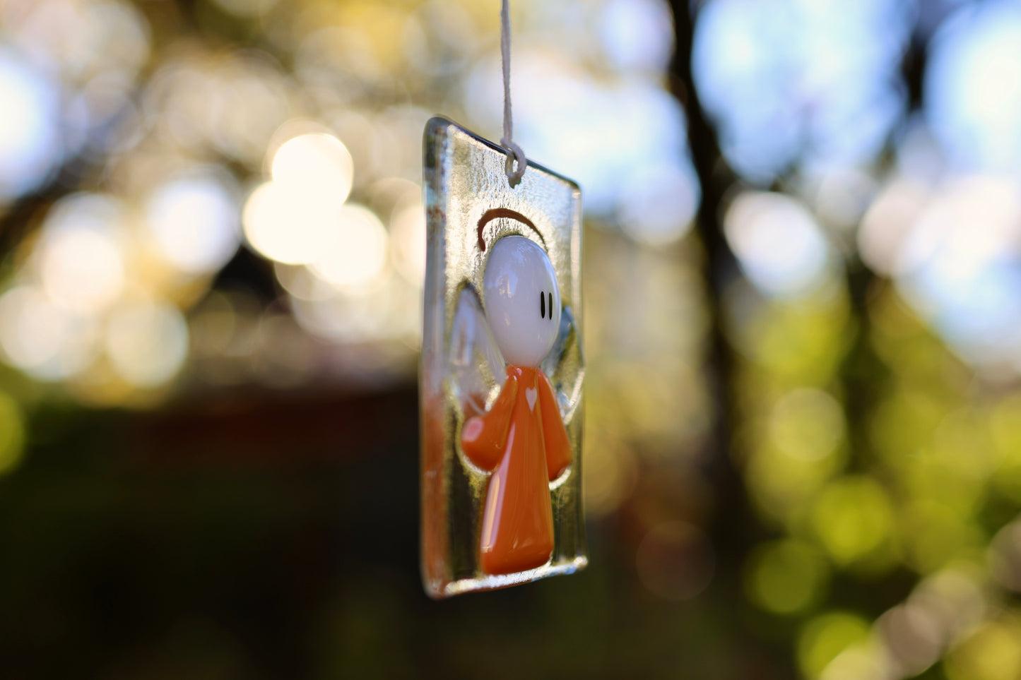 Sonnenfänger "Schutzengel" (orange)