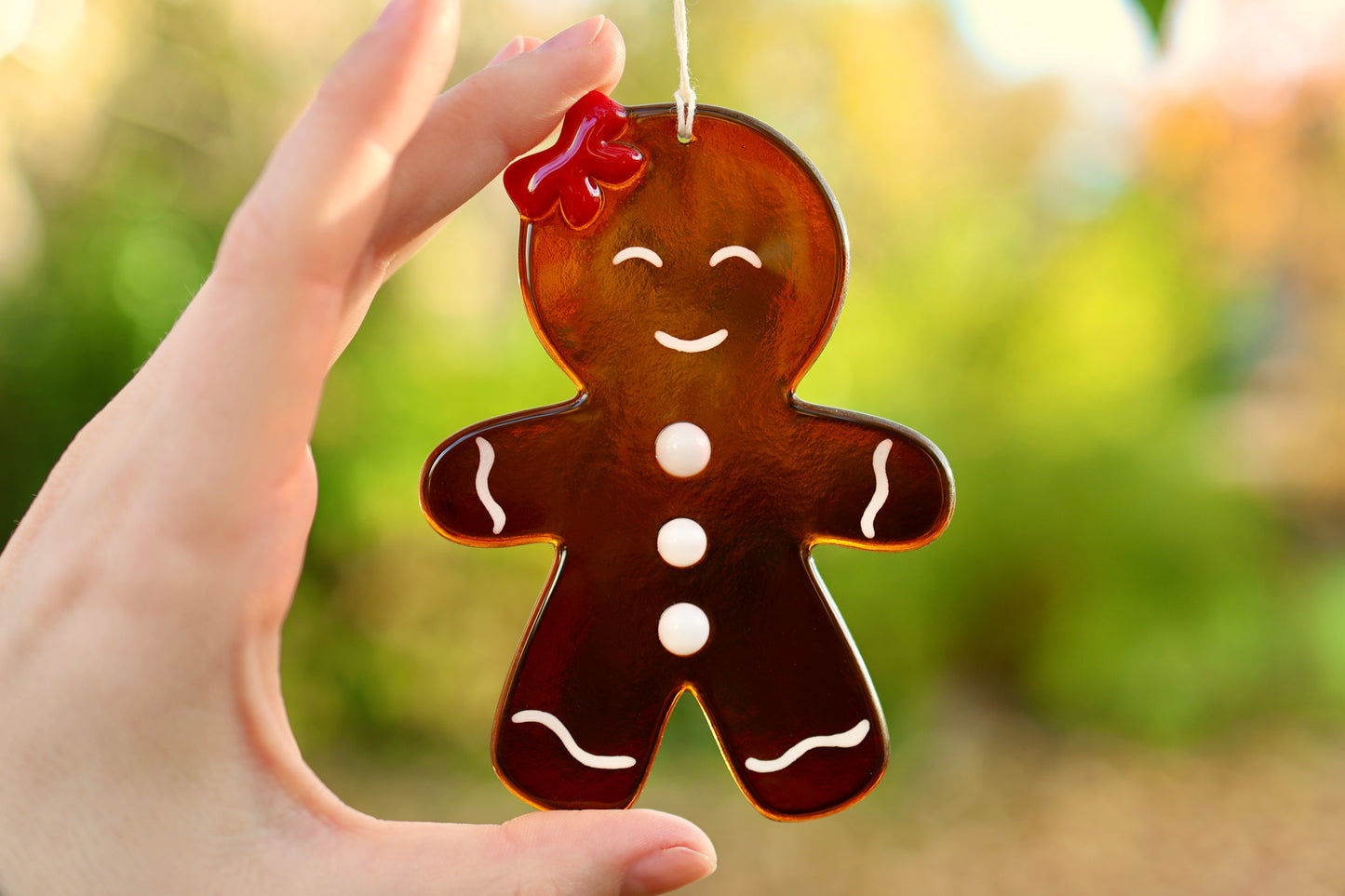 Sonnenfänger "Happy Gingerbread II"