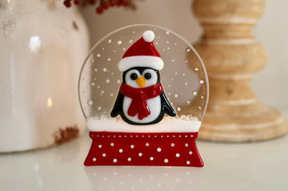 Teelichthalter "Kleiner Pinguin"