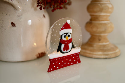 Teelichthalter "Kleiner Pinguin"