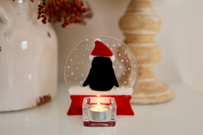 Teelichthalter "Kleiner Pinguin"