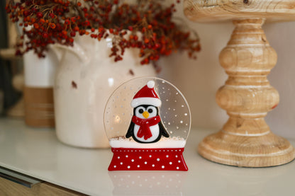 Teelichthalter "Kleiner Pinguin"