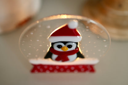 Teelichthalter "Kleiner Pinguin"