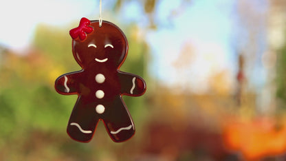 Sonnenfänger "Happy Gingerbread II"