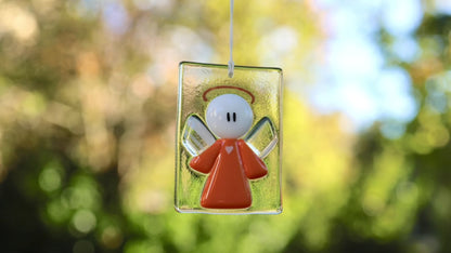 Sonnenfänger "Schutzengel" (orange)